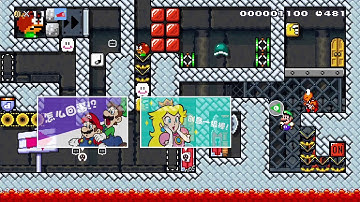 【Super Mario Maker 2】One Screen Puzzle：7NT-F50-HLF