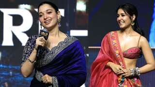 Tamannaah Bhatia Fun Speech @ Baak Movie Pre-Release Event | Manastars