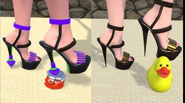 Shoe 👠Crushing Heel Crushing Gameplay Walkthrough android, iOS