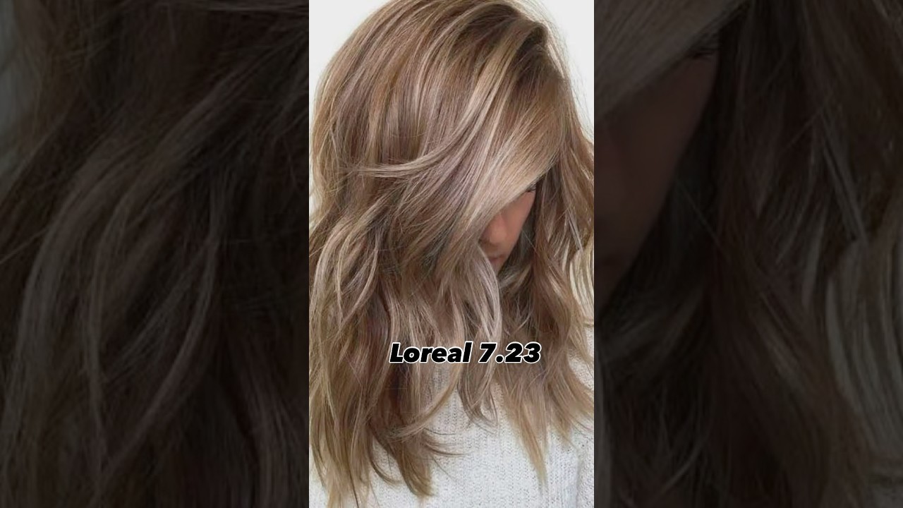 7.23 GOLDEN IRIDISCENT BLONDE | Loreal Hair Color | 7.23 Hair Color At Home 