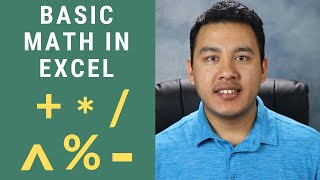 Basic Mathematical Calculation in Excel | Mathematical Operators in Excel | Orders of calculation