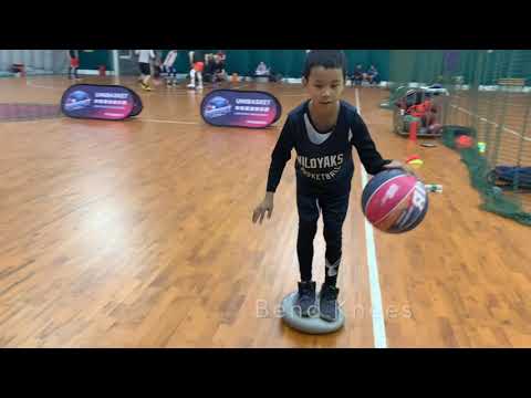 Balance pad dribbling