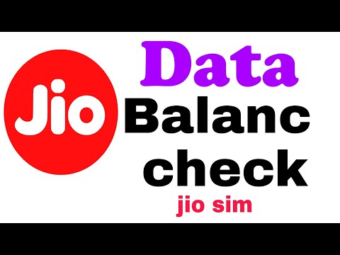 Vídeo: Para o código de verificação de saldo jio?