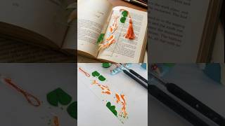 Koi Fish Bookmark DIY! 🐟✨#diybookmark #koifishart #handmadebookmark #stationeryaddict #artandcraft