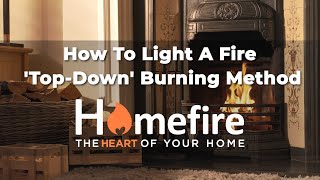 How To 'Top Down' Burning Method