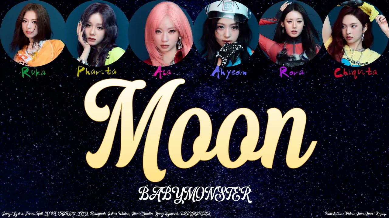 BABYMONSTER - Moon Lyrics (Han/Rom/Eng) - YouTube
