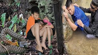 single father: trying to find their two lost and missing children in the forest - Hoàng \u0026 Hướng