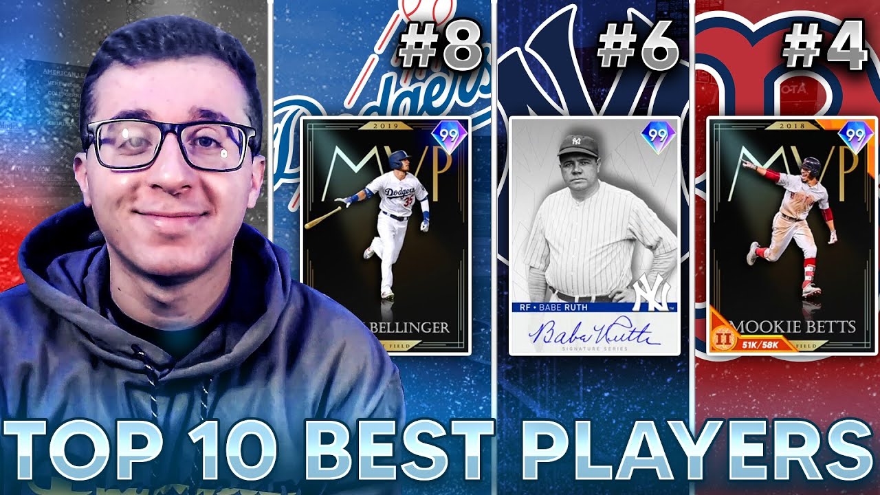 RANKING THE 10 BEST OVERALL CARDS/PLAYERS IN MLB THE SHOW 21 DIAMOND DYNASTY! *UPDATED* 12/1/21