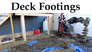 Building Durable Deck Footings for Your Backyard Deck