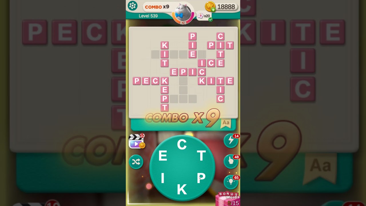 WORD VILLAS level 539