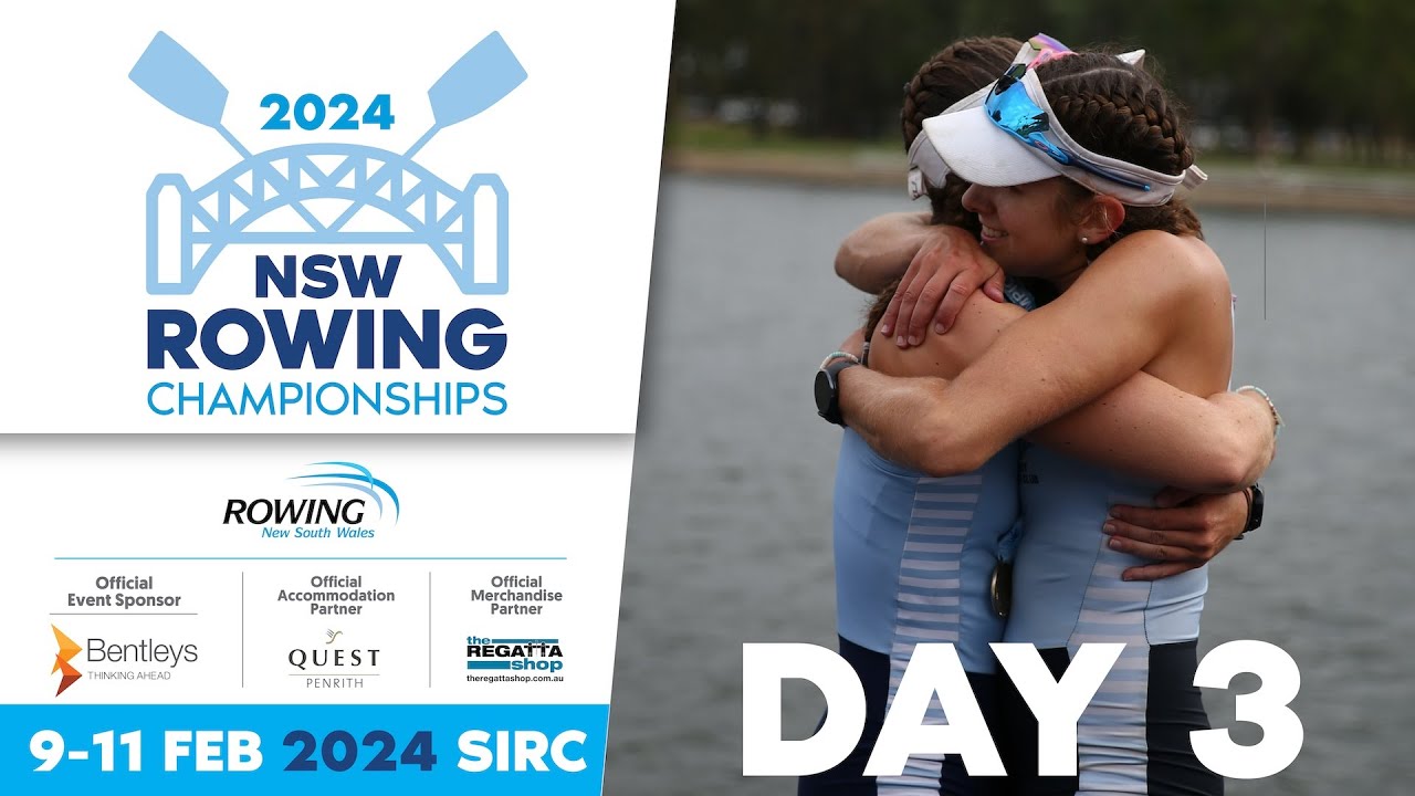 2024 NSW Rowing Championships Day 3 YouTube
