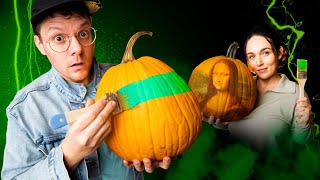 PRO ARTIST vs. Halloween Pumpkins!