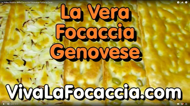 La Video Ricetta della Focaccia Genovese Fatta in ...
