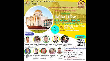 Day-3 E-FDP on “FIXED POINT THEORY AND ITS APPLICATIONS”