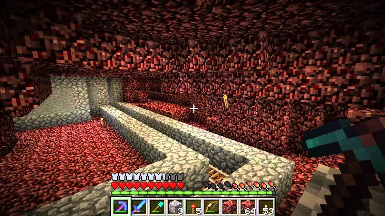 Minecraft - E031:Finishing The Nether Wart Farm!!!