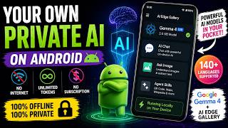Install AI on Your Android Phone (FREE) 🚀 | Google Gemma 4 + AI Edge Gallery screenshot 4