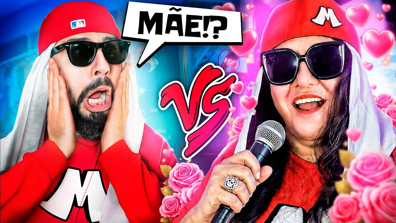 [MÃE VS. FILHO] - Mussa Mãe Vs. Mussa - Batalha de Rima (Especial dia das Mães)