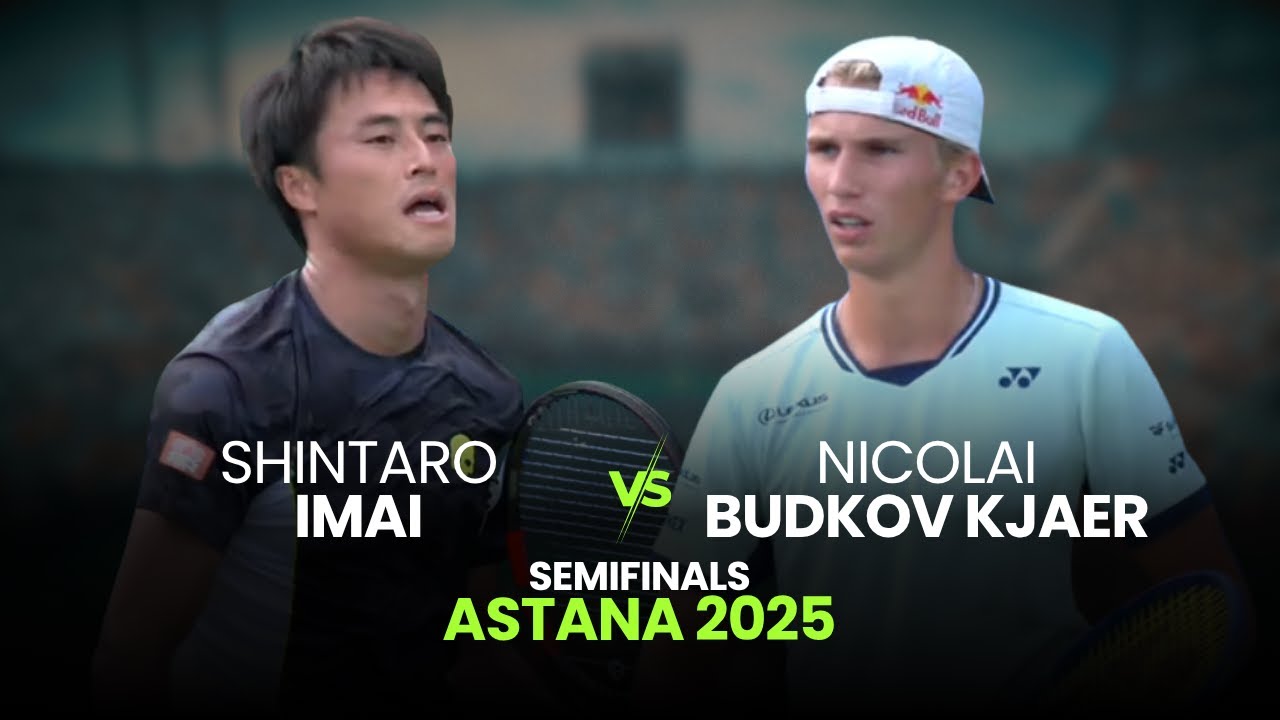 Shintaro Imai vs Nicolai Budkov Kjaer | Astana 2025 SF | ATP Highlights