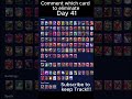 Day 41 Of Eliminating Clash Royale Cards Until Only 1 Remains