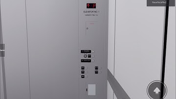 9/9/21 Schindler 500A Traction Elevators to Central Park Station, Elevator Testing, Roblox