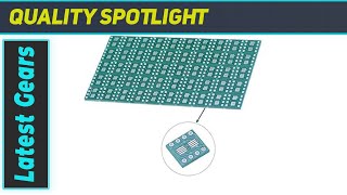 JIUWU 50pcs 8 Pin Double Side Prototype PCB Printed Adapter Board SO MSOP TSSOP SOIC SOP8 to