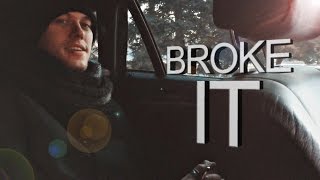 anton shastoon | broke it