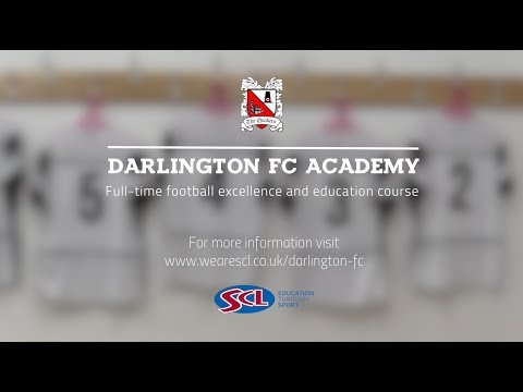 Pride, Passion & Progess - Darlington FC Academy