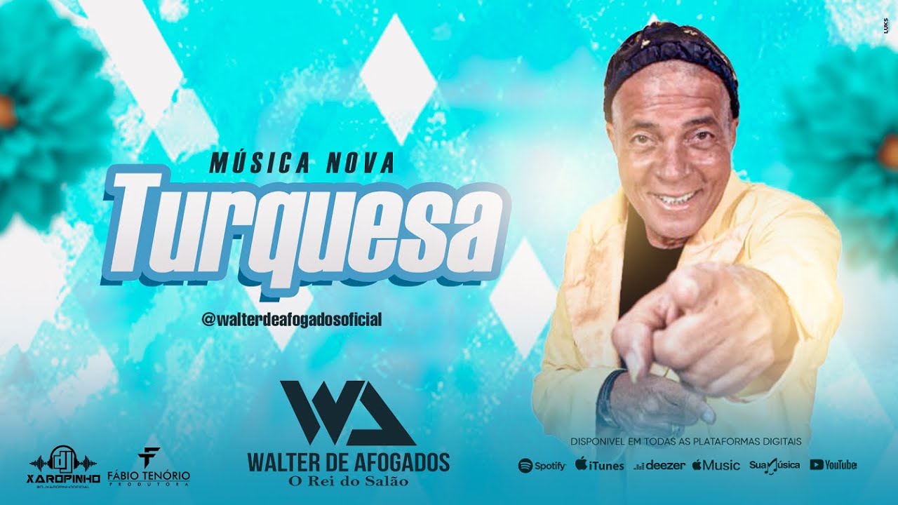 Guarda WALTER DE AFOGADOS - TURQUESA (CLIPE OFICIAL 2023) su YouTube Guarda WALTER DE AFOGADOS - TURQUESA (CLIPE OFICIAL 2023) su YouTube