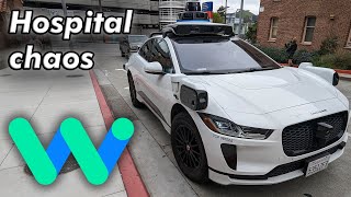 Waymo SF: Hospital traffic chaos | JJRicks Rides With Waymo #136
