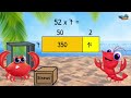 Multiplication and Division Problem Solving Quiz