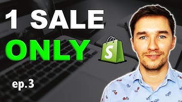 1 SALE ONLY - My Shopify Dropshipping Journey Update [ep.3] - Facebook Ads vs. Pinterest ?!