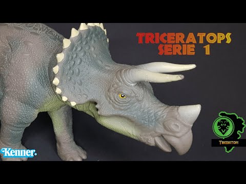 Triceratops Jurassic Park Serie 1 Kenner Review, Revisión en Español