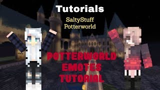 SaltyStuff Potterworld: Emote Tutorial