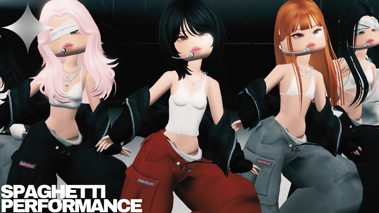 SSIGN-Spaghetti Performance|Roblox Kpop