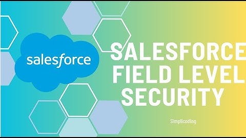 Salesforce Field Level Security | Field Level Security in Salesforce