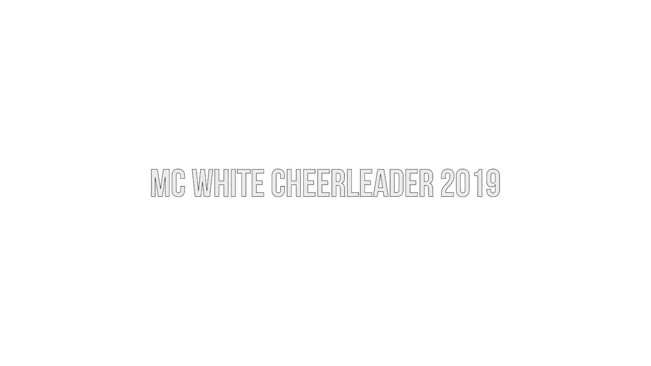 หลีดสัญจรมงฟอร์ต 2562 - สีขาว [ MC White Cheerleader 2019 ]