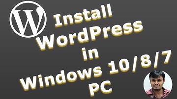 Easy WordPress Installing process on your Windows PC 2016 (Beginner Tutorial)