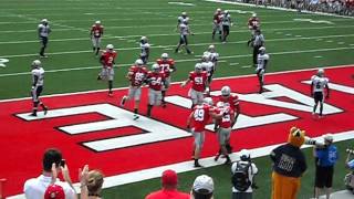 Braxton Miller's 1st Touchdown Pass at The Ohio State University
