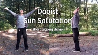 Medical health qigong impression: 'Daoist sun salutation' in short | by @NieuweDagNL