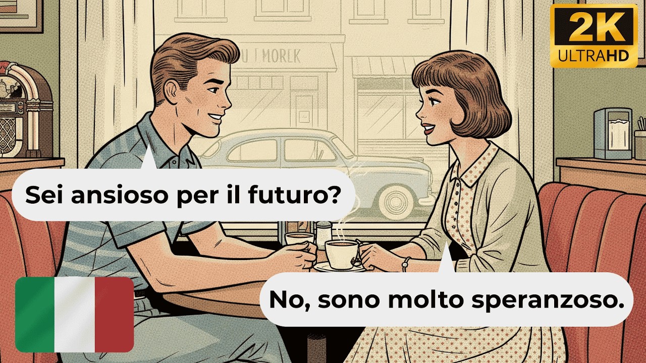 16 Minutes Talk About New Year Emotions | Learn Ytalian Easy With Simple Conversation