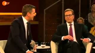 Markus Lanz Humor Westerwelle über Homosexualität