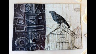 Magazine Rubbings, Easy No Sanding Technique - Espresso Press Design #junkjournals #diypapercraft