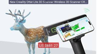 New Creality Otter Lite 3D Scanner Wireless 3D Scanner CR-Scan... — Best Buy 2026 | Great Quality!