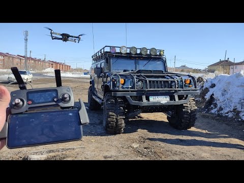 Опасный Hummer H1 рукастого сварщика.