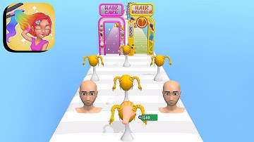 Wig Maker ​​​​​​​Gameplay | All Levels Part 8