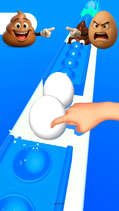 BRO POOP JUST WRECKED THIS EGG 🥚💩 😱 POP RUNNER 3D #gaming #shorts #shortfeed #viralshorts