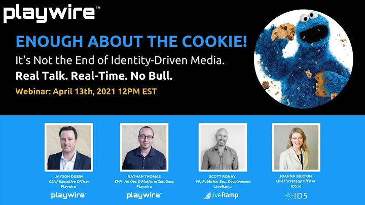 Webinar: Why the End of Third-Party Cookie is NOT the End of Identity-Driven Media