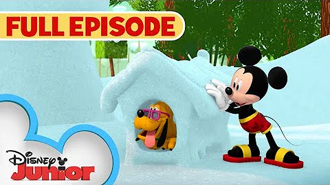 Mickey Mouse Funhouse "The Summer-Snow Day/Sunny the Snowman!" Full Episode | S1 E11 |  @disneyjr​