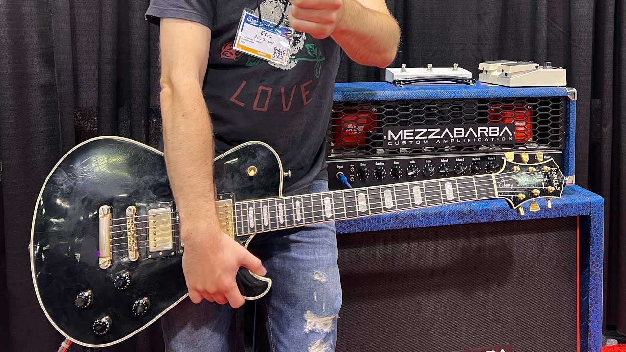 Eric Steckel - Bottleneck Slide Guitar at NAMM Show 2022 - Anaheim ...