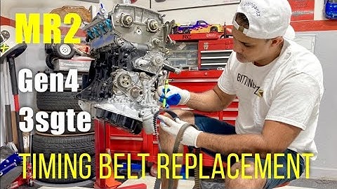 1991 Toyota MR2 3SGTE Gen4 - Replacing the Timing Belt, Pulleys & Seals